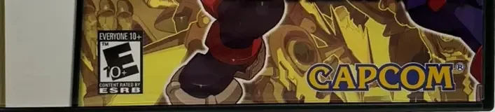 Mega Man ZX Advent, the ESRB box on its front