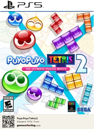 Puyo Puyo Tetris 2 PlayStation 5, NTSC box front