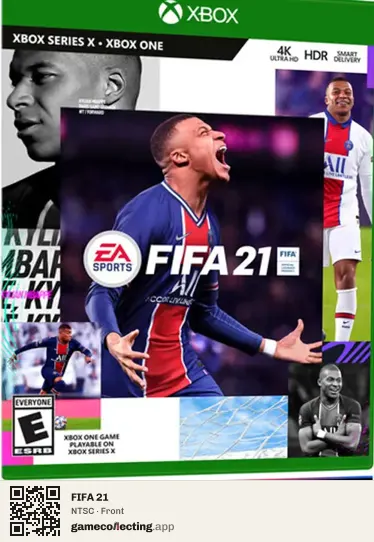 FIFA 21 Xbox One, NTSC box front