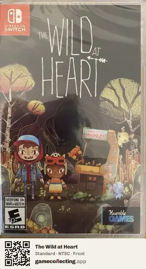 The Wild at Heart Nintendo Switch, NTSC box front