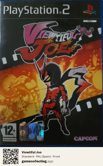 Viewtiful Joe PlayStation 2, Spain box front