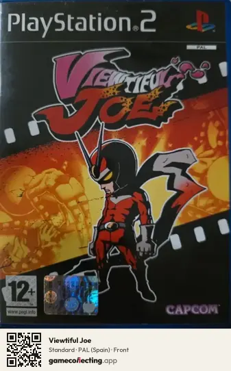 Viewtiful Joe PlayStation 2, Spain box front