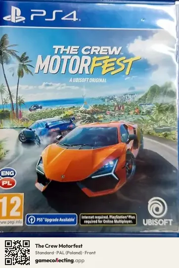 The Crew Motorfest PlayStation 4, Poland box front
