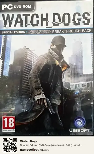 Watch Dogs Computer, United Kingdom box front