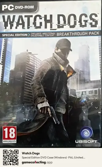 Watch Dogs Computer, United Kingdom box front