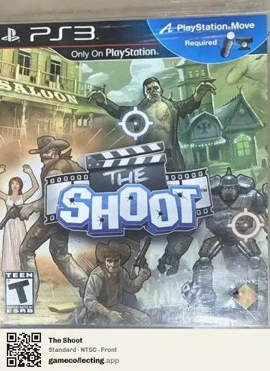 The Shoot PlayStation 3, NTSC box front