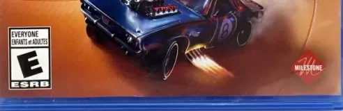 Hot Wheels Unleashed, the ESRB box on its front