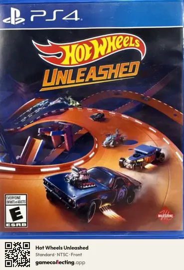 Hot Wheels Unleashed PlayStation 4, NTSC box front