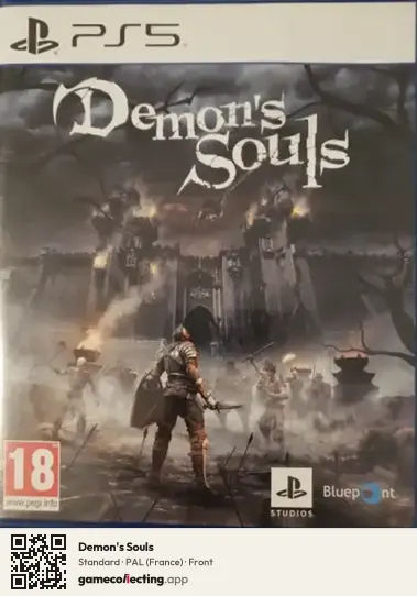 Demon's Souls PlayStation 5, France box front