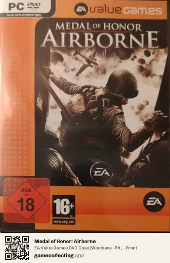 Medal of Honor: Airborne Computer, PAL box front