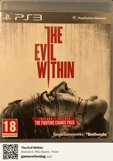 The Evil Within PlayStation 3, Spain box front