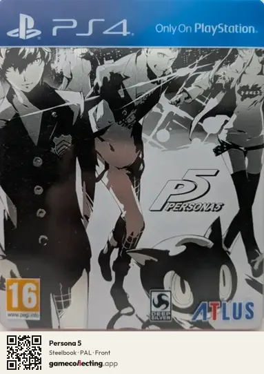Persona 5 PlayStation 4, PAL box front