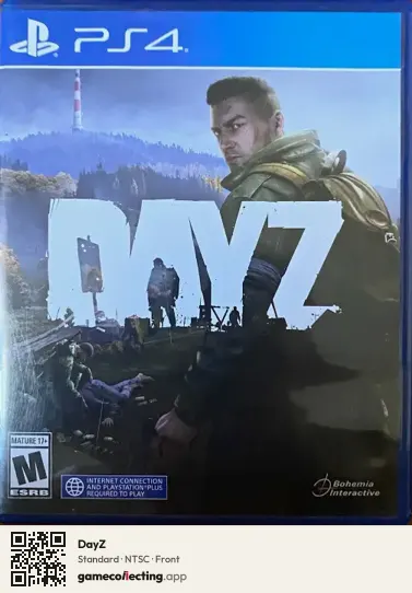 DayZ PlayStation 4, NTSC box front