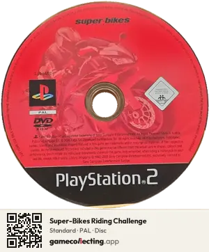 Super-Bikes Riding Challenge PlayStation 2, PAL disc