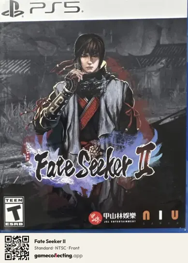 Fate Seeker II PlayStation 5, NTSC box front