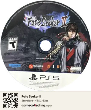 Fate Seeker II PlayStation 5, NTSC disc