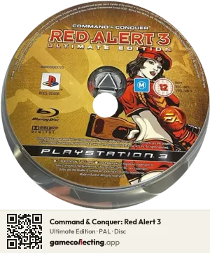 Command & Conquer: Red Alert 3 PlayStation 3, PAL disc