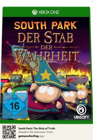 South Park: The Stick of Truth Xbox One, Germany box front