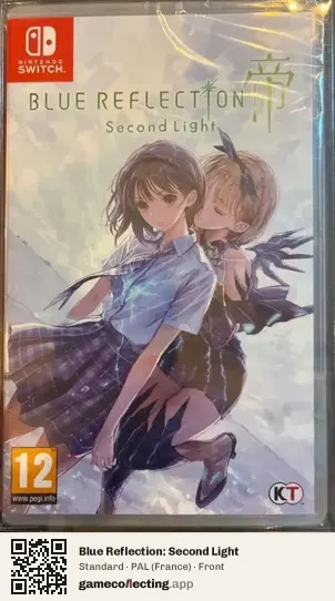Blue Reflection: Second Light Nintendo Switch, France box front
