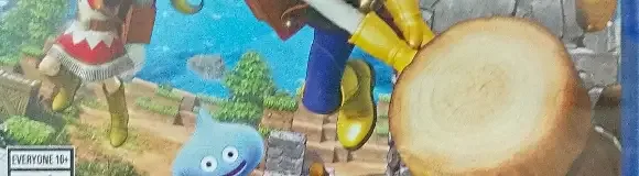 Dragon Quest Builders 2, the ESRB box on its front