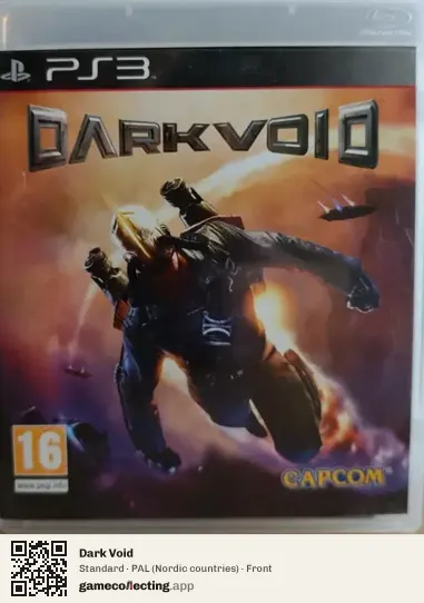 Dark Void PlayStation 3, Nordic countries box front