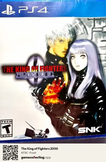 The King of Fighters 2000 PlayStation 4, NTSC box front
