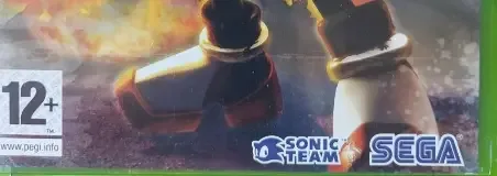 Shadow the Hedgehog, the PEGI square on its front