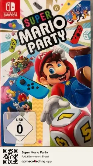 Super Mario Party Nintendo Switch, Germany box front