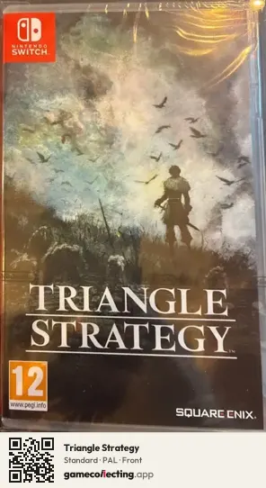 Triangle Strategy Nintendo Switch, PAL box front