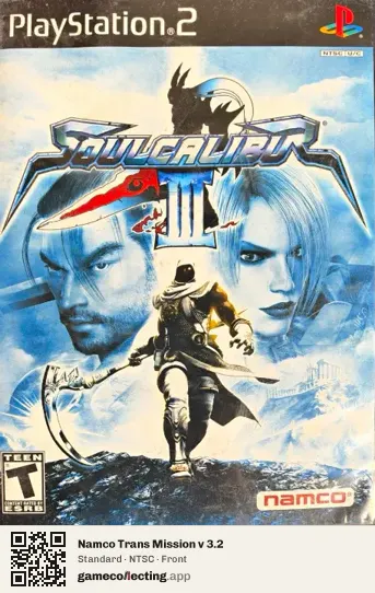 Namco Trans Mission v 3.2 PlayStation 2, NTSC box front