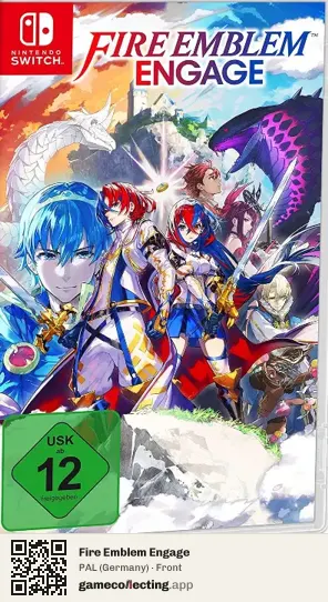 Fire Emblem Engage Nintendo Switch, Germany box front