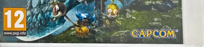 Monster Hunter 3 Ultimate, the PEGI square on its front