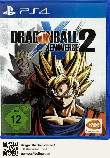 Dragon Ball Xenoverse 2 PlayStation 4, Germany box front