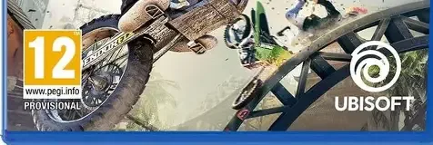 Trials Rising, the PEGI square on its front
