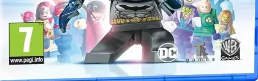 LEGO Batman 3: Beyond Gotham, the PEGI square on its front