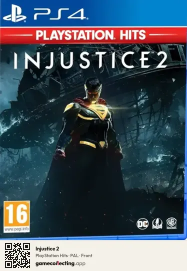 Injustice 2 PlayStation 4, PAL box front