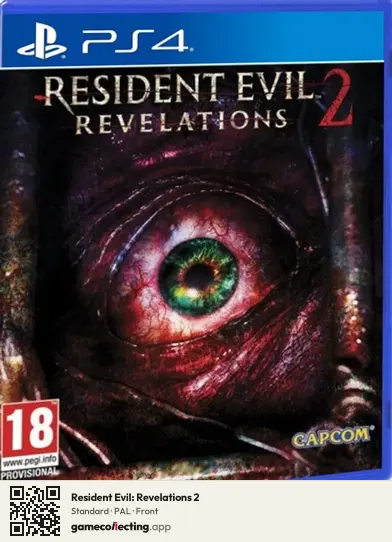 Resident Evil: Revelations 2 PlayStation 4, PAL box front
