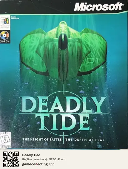 Deadly Tide Computer, NTSC box front