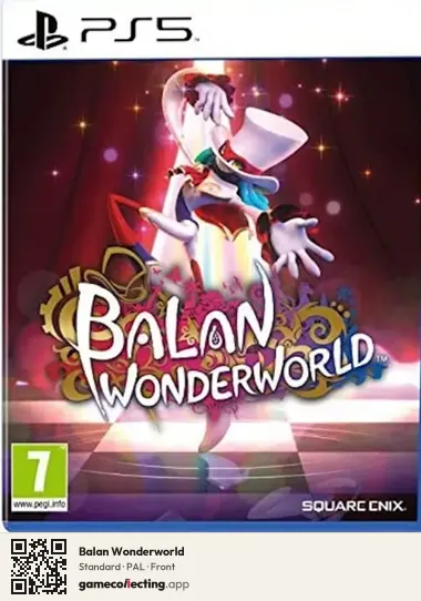 Balan Wonderworld PlayStation 5, PAL box front
