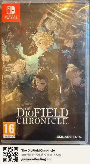 The DioField Chronicle Nintendo Switch, France box front