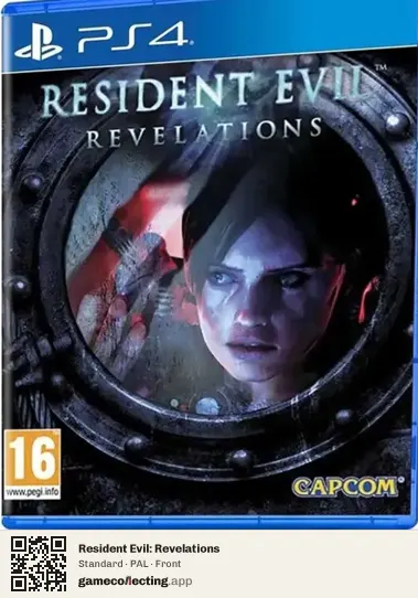 Resident Evil: Revelations PlayStation 4, PAL box front