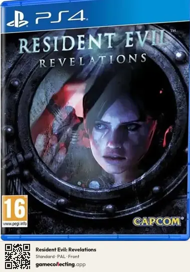 Resident Evil: Revelations PlayStation 4, PAL box front
