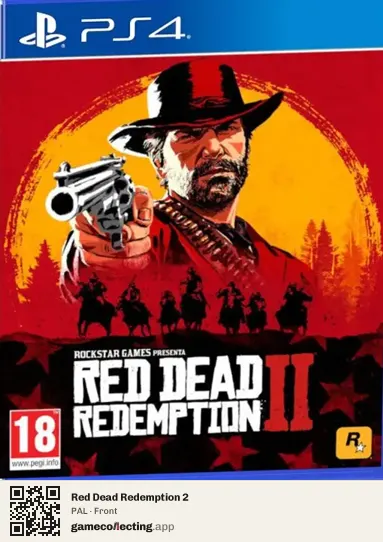 Red Dead Redemption 2 PlayStation 4, PAL box front