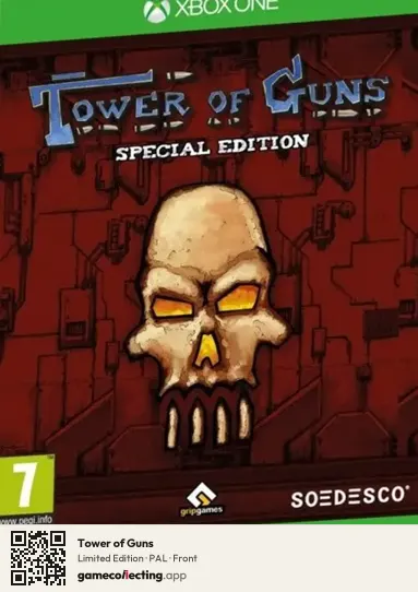 Tower of Guns Xbox One, PAL box front
