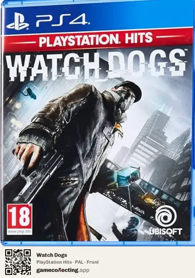 Watch Dogs PlayStation 4, PAL box front