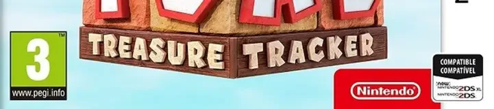Captain Toad: Treasure Tracker, the PEGI square on its front