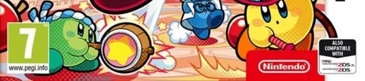 Kirby Battle Royale, the PEGI square on its front