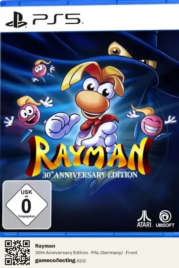 Rayman PlayStation 5, Germany box front