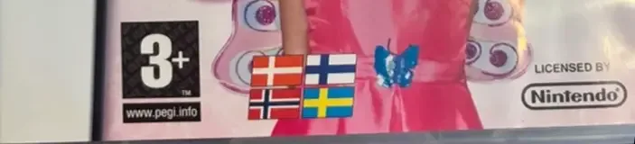 My Dress-Up, the PEGI square on its front