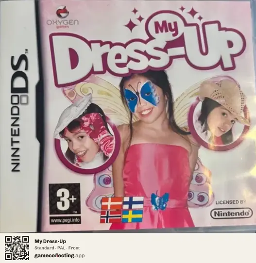 My Dress-Up Nintendo DS, PAL box front
